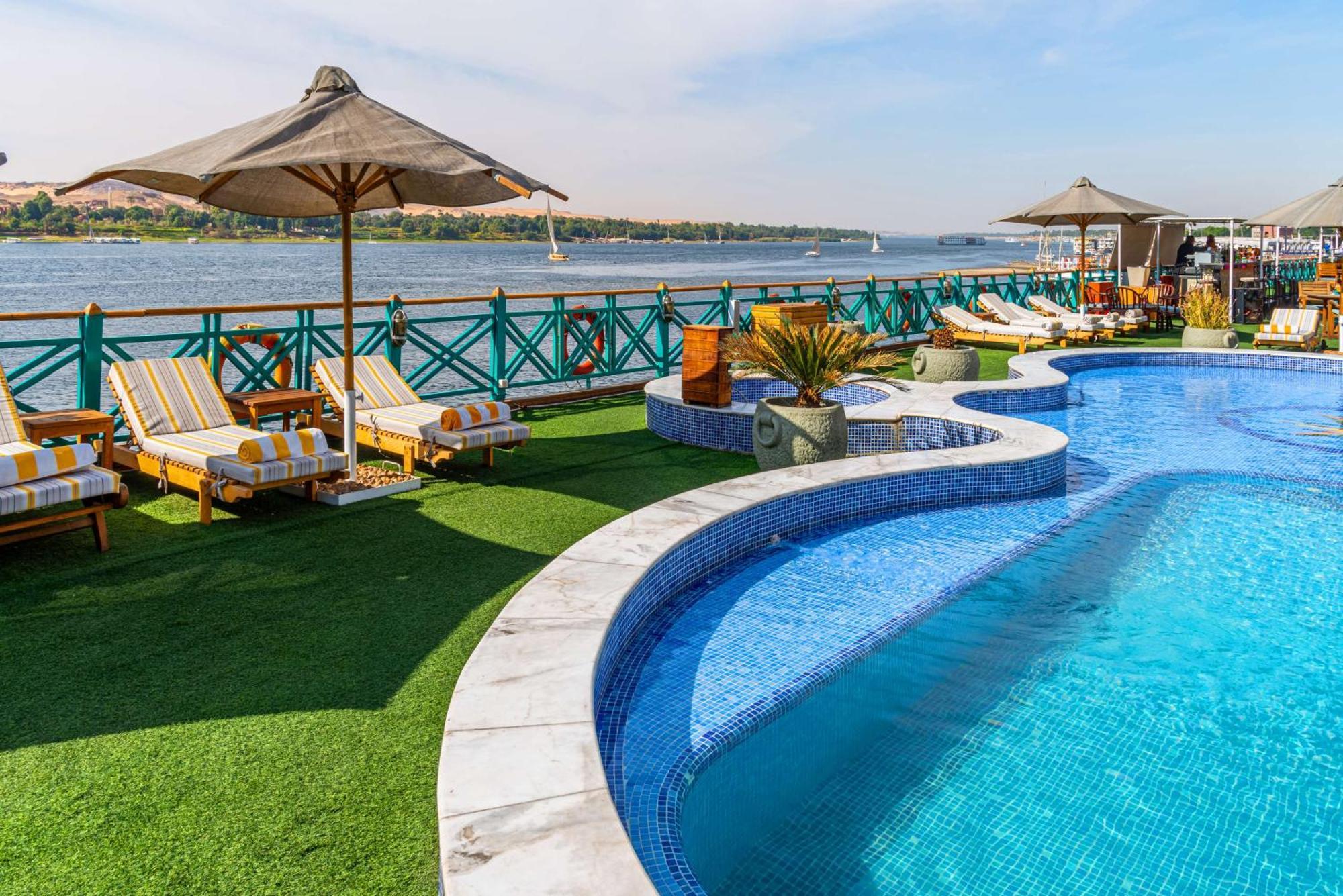 Sonesta Moon Goddess Cruise - From Aswan To Luxor - 03 & 07 Nights Every Friday Hotel Eksteriør billede