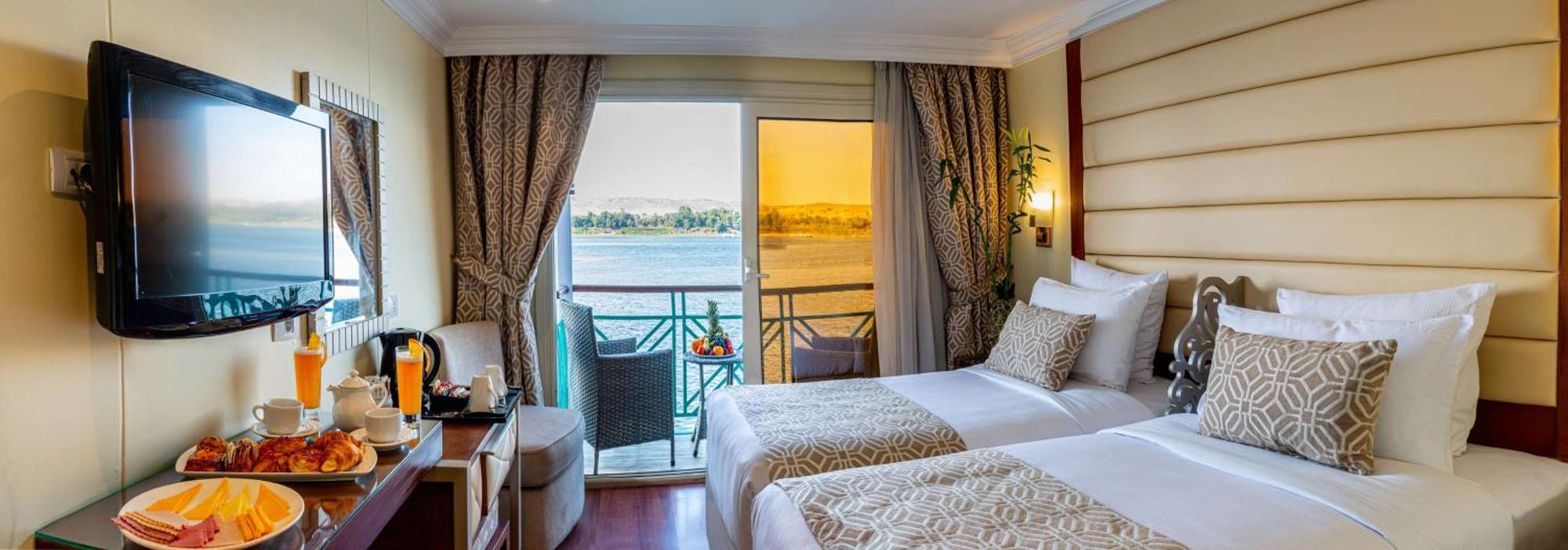 Sonesta Moon Goddess Cruise - From Aswan To Luxor - 03 & 07 Nights Every Friday Hotel Eksteriør billede
